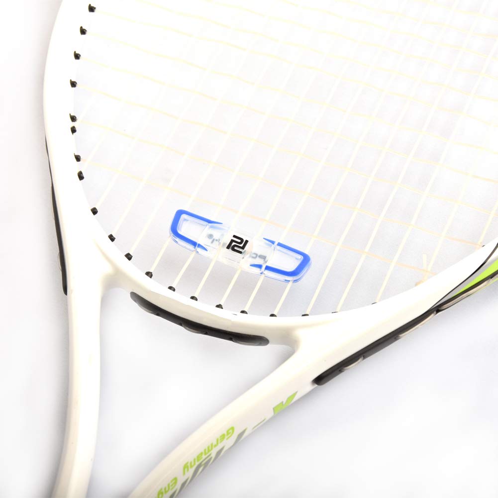 POWERTI Mike Tennis Vibration Dampener-Set of 3-Shock Absorber for Tennis Strings,Premium-Durable & Long-Lasting