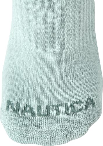 Image of Nautica Womens Low Cut Socks - 12 Pack Breathable Mesh Cushioned Athletic Performance No Show Socks for Women