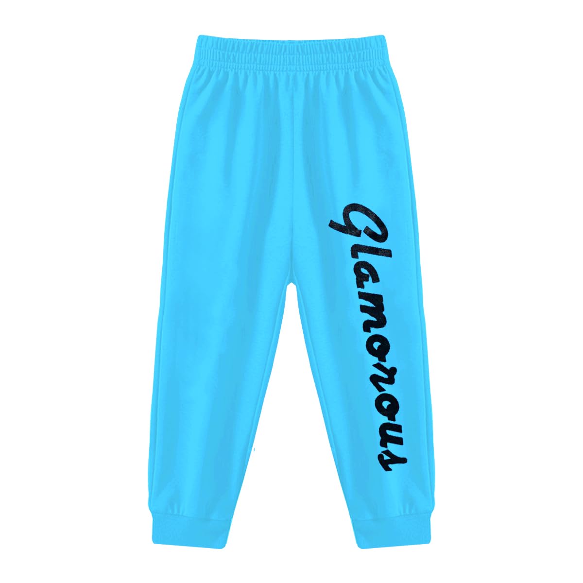 Kuchipoo Girls Mid Rise Track Pants - Pack of 5 (KUC-LOW-122, Multi-Colored, 13-14 Years) Regular Fit 2