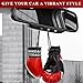 Rdxcv 1 Pair Mini Boxing Gloves for Car Mirror, Auto Mirror Hanging Gloves with Flag Pattern, Country Flag Miniature Boxing Ornament for Most Vehicle Mirrors, Car Accessories (Trinidad & Tobago)