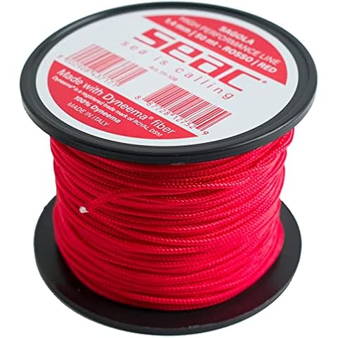 Seac Unisex-Adult Dyneema Hochleistungs-Speerfischerschnur, 1.4mm Durchmesser/50m Cover