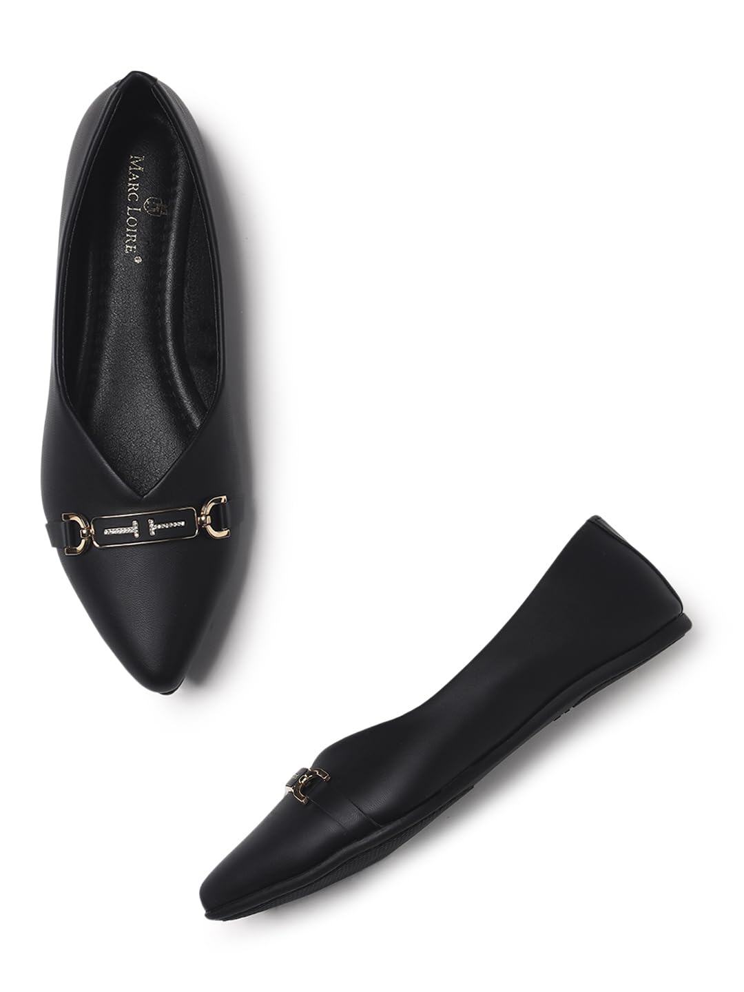 Women's Ballerina Pointed Flat Shoes| Comfortable & Stylish Slip-On for Party & Casual Wear