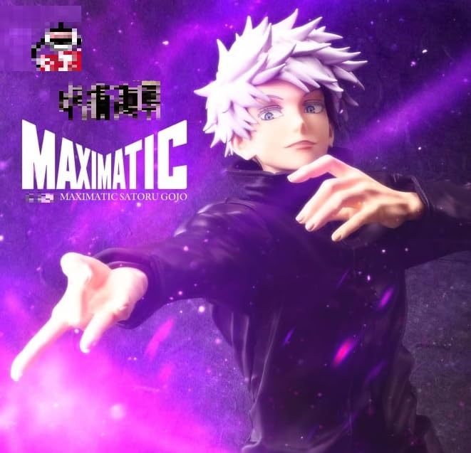 Satoru Gojo Maximatic Satoru Gojo Figurine Approximately 25 cm, Black - Image 4