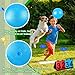 Jenaai 18 Pcs Sports Kickball Set Includes Playground Ball 5 Rubber Throw Down Bases Ball Pump Scoreboard Net Bag 10 Foul Line Cones for Adults Playground Backyard Game(10 Inch,Blue)