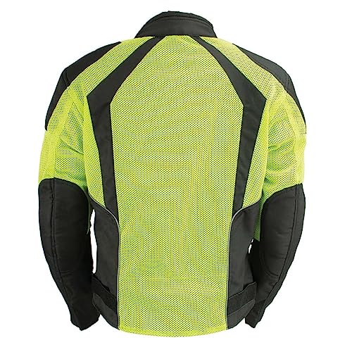 Image of Milwaukee Leather Women's Textile Classic Crossover Motorcycle Riders Jacket - All Year Wear