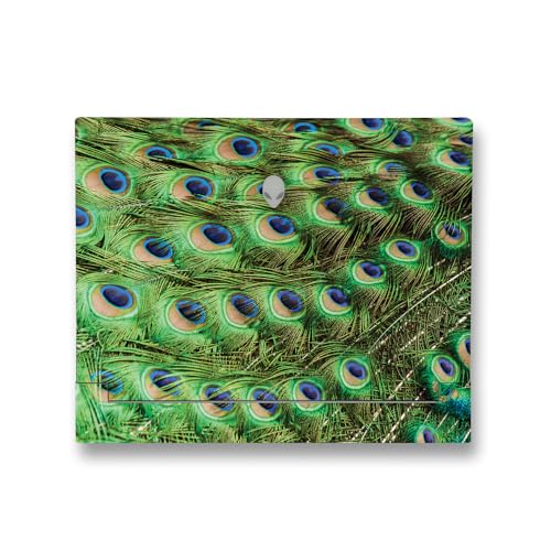 Image of MightySkins Skin Compatible with Alienware X14 R2 (2023) Full Wrap Kit - Peacock Pattern | Protective, Durable, and Unique Vinyl Decal wrap Cover | Easy to Apply & Change Styles | Made in The USA
