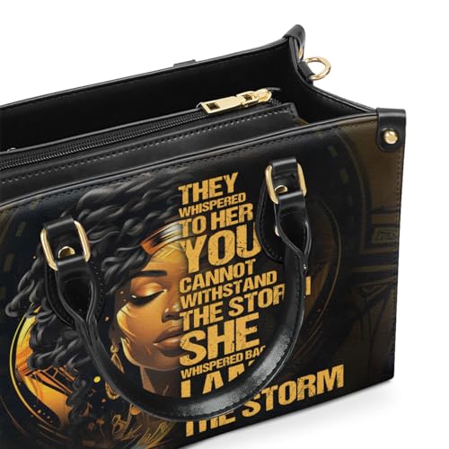 Image of Sistabag Leather Handbag For Black Women - Large Size Leather Totebag - Christmas Gifts For Women, Christmas Purse For Mom