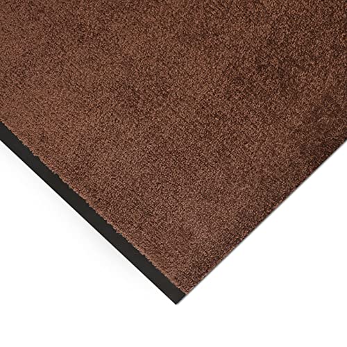 Floordirekt Schmutzfangmatte auf Maß, 90 x 100 cm, Braun, Fußmatte, Türmatte Eingangsbereich, Fußabtreter, Türvorleger, Sauberlaufmatte, Meterware, Mono