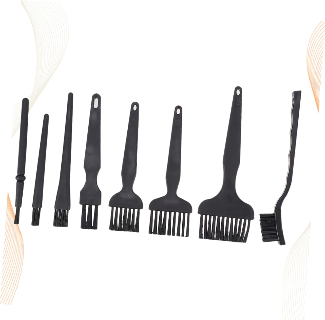 minkissy 24pcs ESD Cleaning Brush Keyboard Dustpan Laptop Keyboard Cleaner Dust Remover Kit Essential for Daily Computer Cleaning