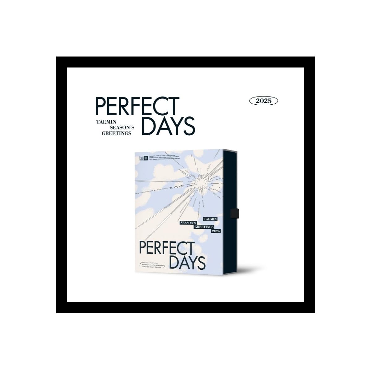 Amazon.co.jp: テミン TAEMIN 2025 Season's Greetings [Perfect Days