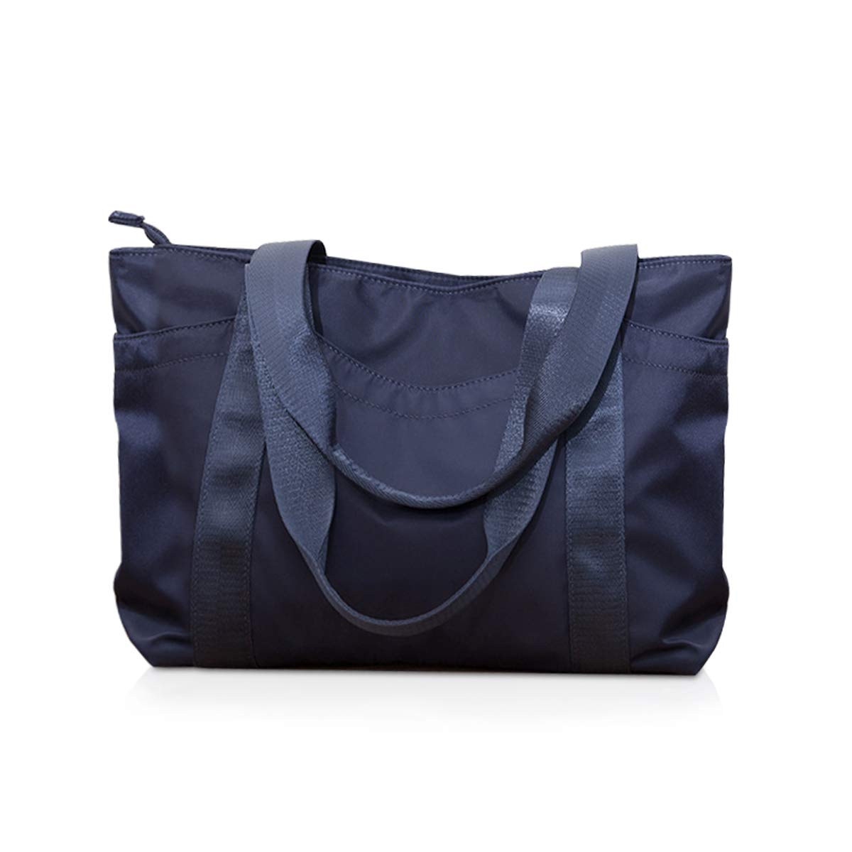 Nylon Tote Bag for Women Large Shopper Multifunctional Shoulder Bag Waterproof Hobo Bag 14 Inch Handbag for Work,Shopping,School