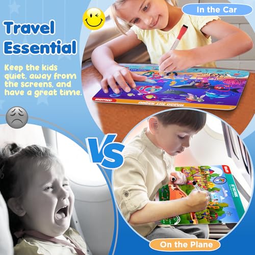 image for BBWOO Search and Find Activity Books for Kids Ages 3-5, Toddler Travel