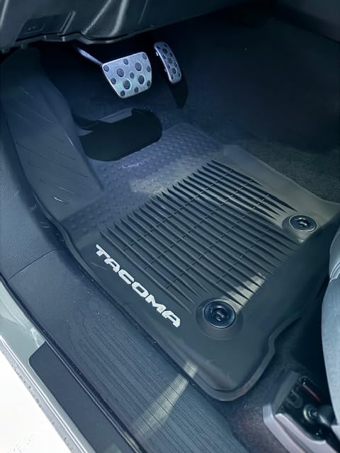 Genuine Toyota 2024 + Tacoma Double/Crew Cab All Weather Floor Liners/Mats PT206-35242-20