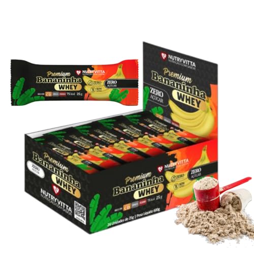 Barras de fruta con proteína whey sin azúcar Nutryvitta miniatura 1