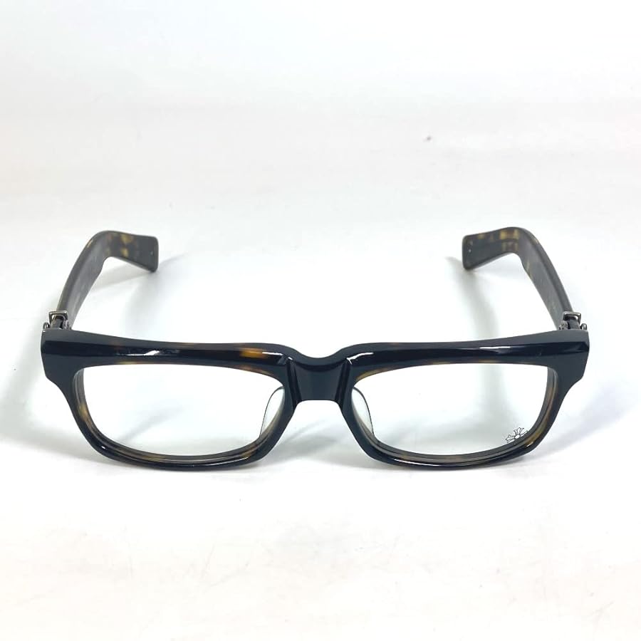 Amazon.co.jp: [クロムハーツ] SPLAT-A BSフレア べっ甲柄 伊達メガネ