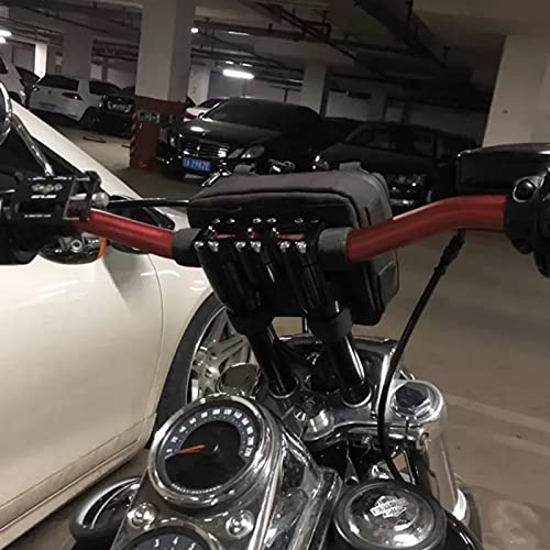 Tofr HD-ADP-009-BLA@#2408 Club Style 1 Inch Handlebar Risers 7 Inch 8 Inch Risers For Harley Dyna Street Bob Fxdb Wide Glide Low Rider Fxdl Softail Fat Boy Sportster 883 1200 Touring Road Glide Road King thumb #4