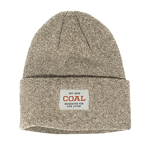 Coal Recycled Uniform Acrylic Tall Eco-Friendly Beanie Winter Hat, Natural #TOP17