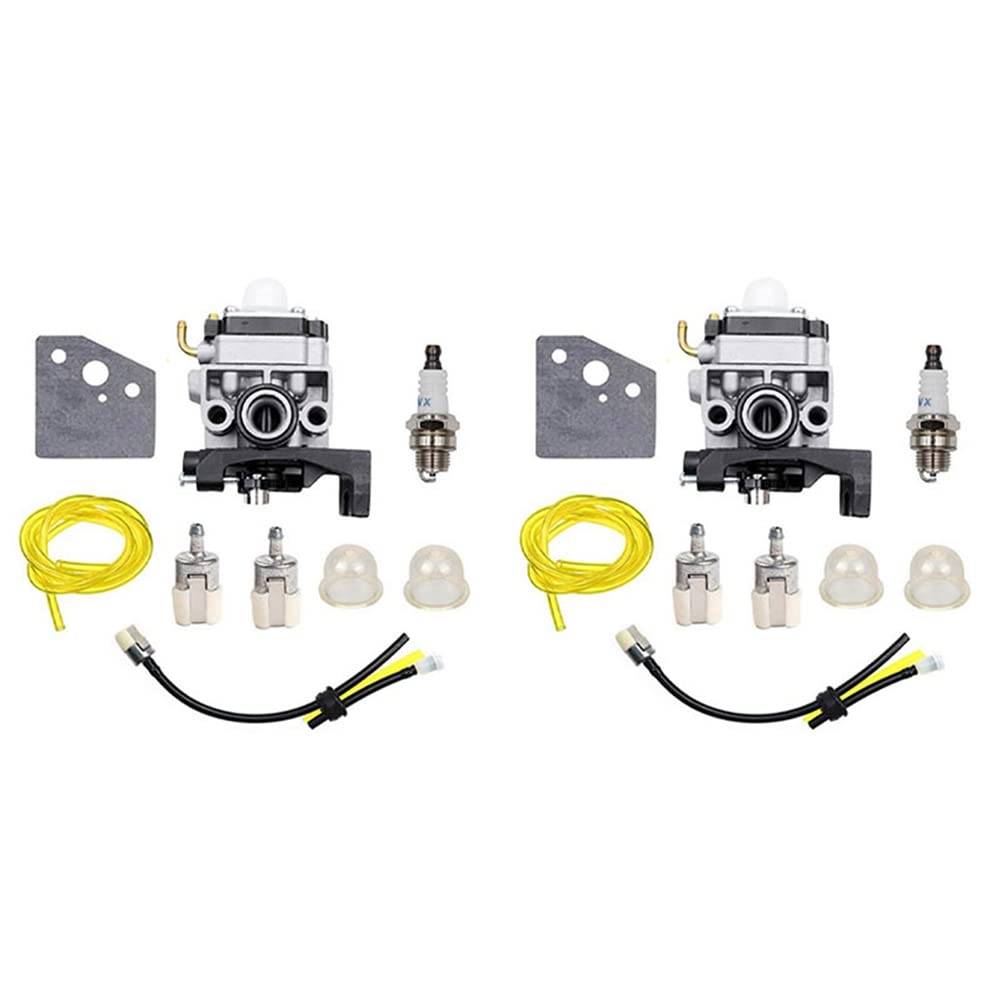 Jnchdghwa 2X Carburetor Gasket Pipe Assembly for GX25 GX35 GX 25 35 HHT35 HHT35S FG110 Lawn Mower Engine
