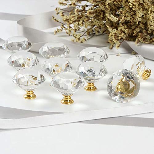 Poignées décoratives en cristal pour harmoniser votre commode et garde-robe - 7