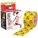 RockTape Kinesiology Tape for Athletes - 2 Inch x 16.4 Feet (Biohazard), Discontinued