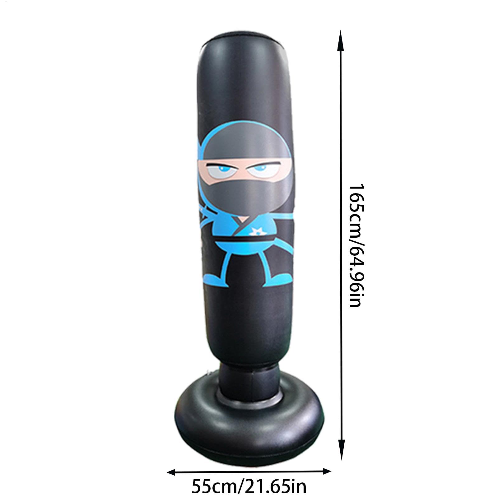 Boxe, Karate Sacco da Boxe,Sacco da boxe gonfiabile da 65 pollici per bambini - Sacco da boxe gonfiabile stabile, sacco da boxe gonfiabile per attrezzature da boxe per bambini