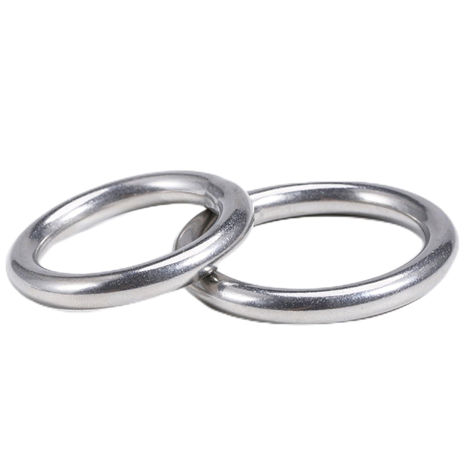 Metalowy pierścień typu O-ring, Zestaw pierścieni uszczelniających typu O ze stali nierdzewnej 304, średnica wewnętrzna drutu 90 mm, 6-12 mm