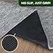 GATORGRIP Non-Slip Rug Pad, 2x3, 0.25 inch, Felt Cushion with Real Rubber Backing, Made in The USA, Great for Wood, Stone, Porcelain and Ceramic Tile, or Laminate
