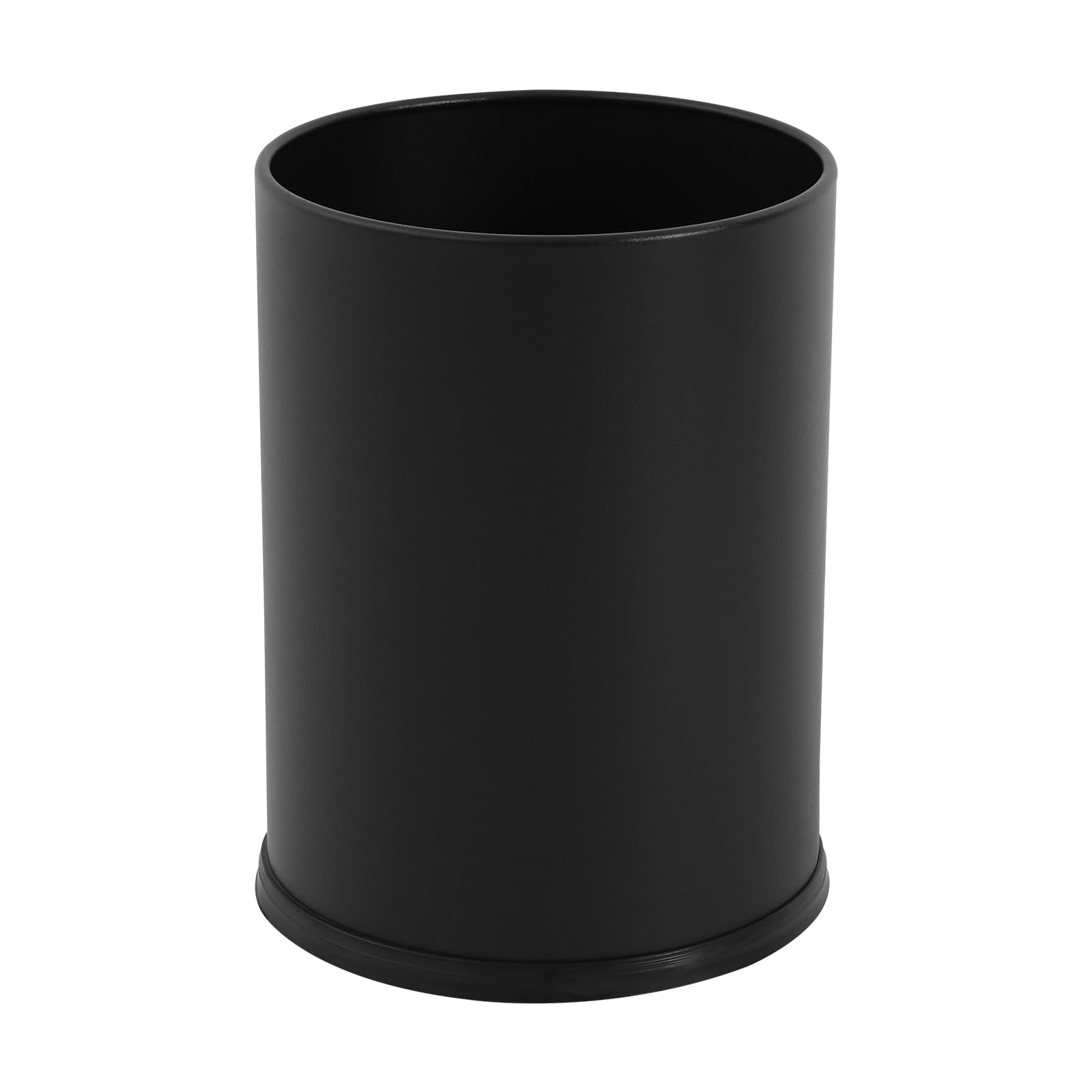 13L Papierkorb Edelstahl Mülleimer für Büro, Küche und Wohnzimmer, Abnehmbarer Eimer, Eleganter und vielseitiger Büropapierkorb, Zylindrisch Mülleimer (Gold)