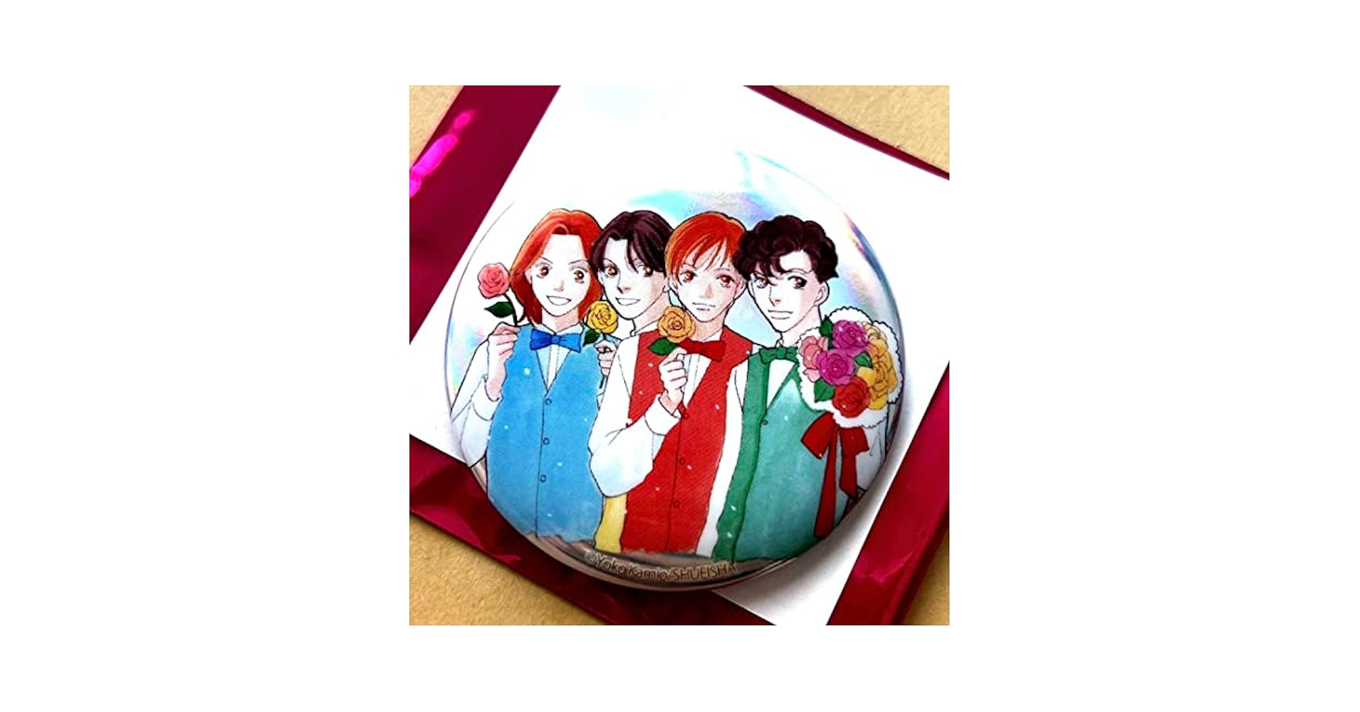 Amazon.co.jp: 花より男子展 花男展 缶バッジ 花沢類 道明寺司