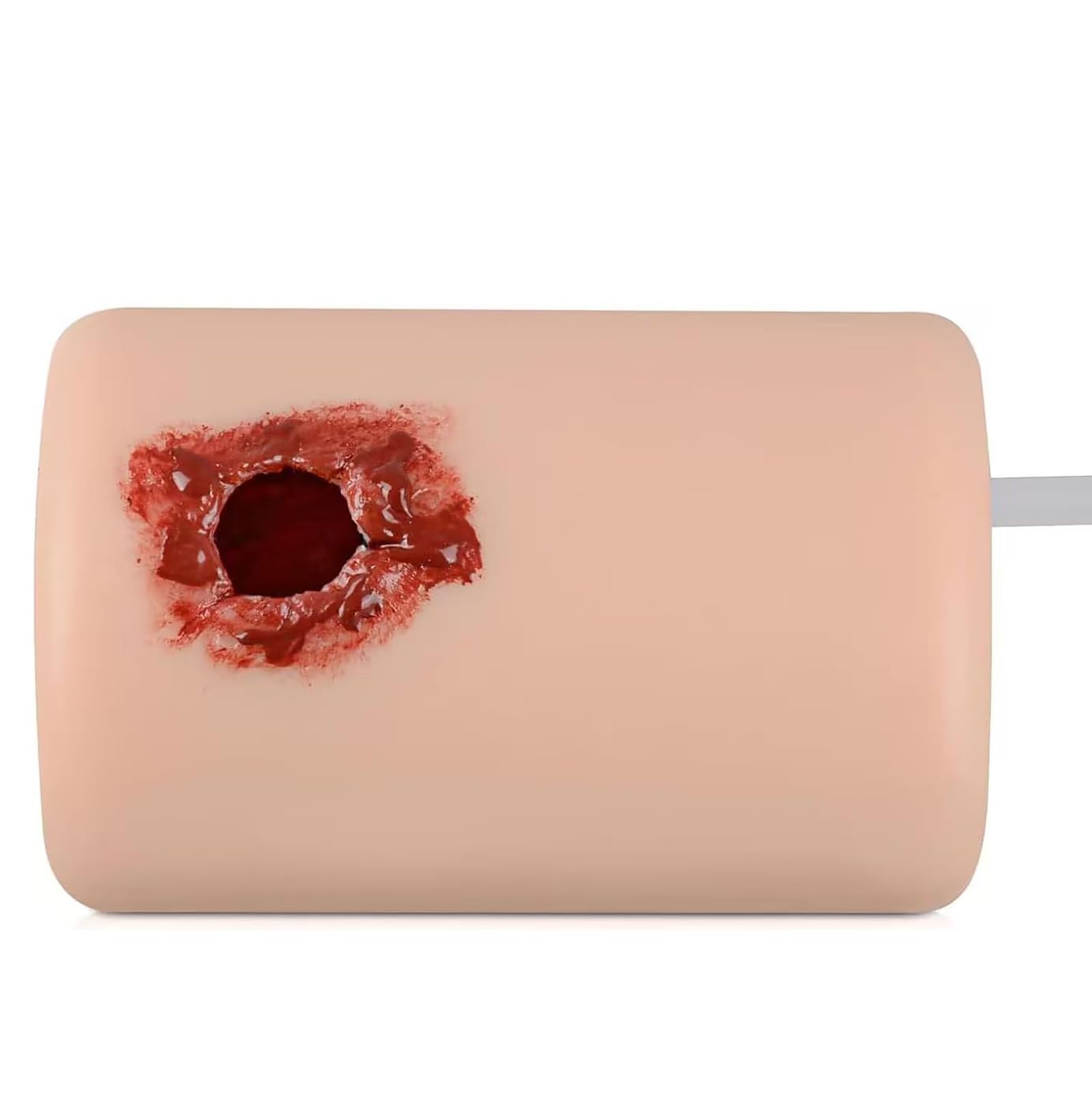 Coyeux Bleed Control Tourniquet Trainer, Highly Simulates The Wound On The Thigh And Bleeding Scene, Wound Packing Task Training Model For Classes Training