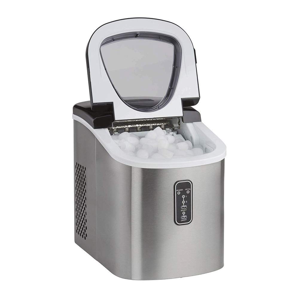 Ice Cube Maker Machine for Your Home-Counter Top Ice Machine-New Compact Model-No Plumbing Required-13kg Ice in 24 s on Fridge.com