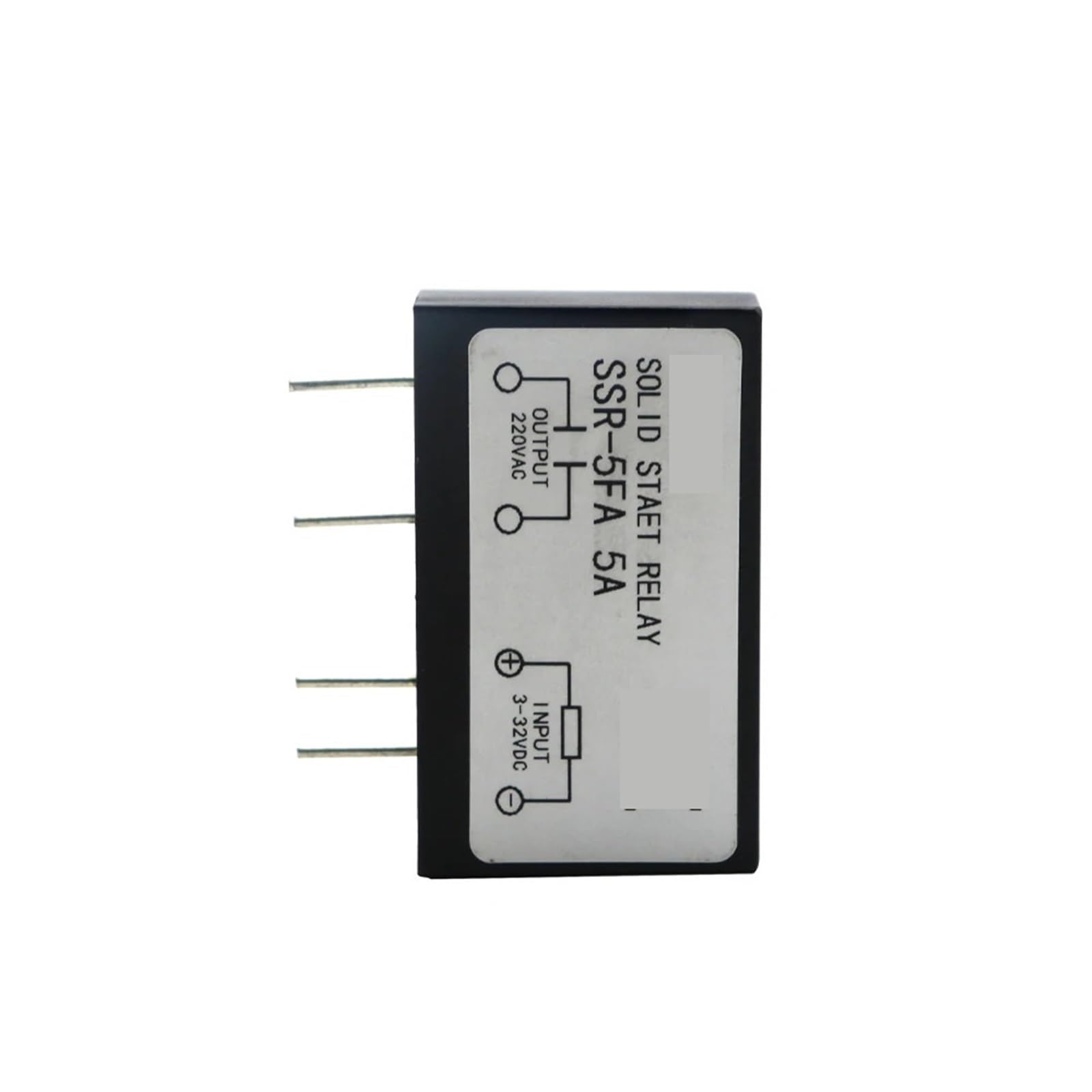 Relais statique CC-CA SSR-5FA interrupteur statique monophase