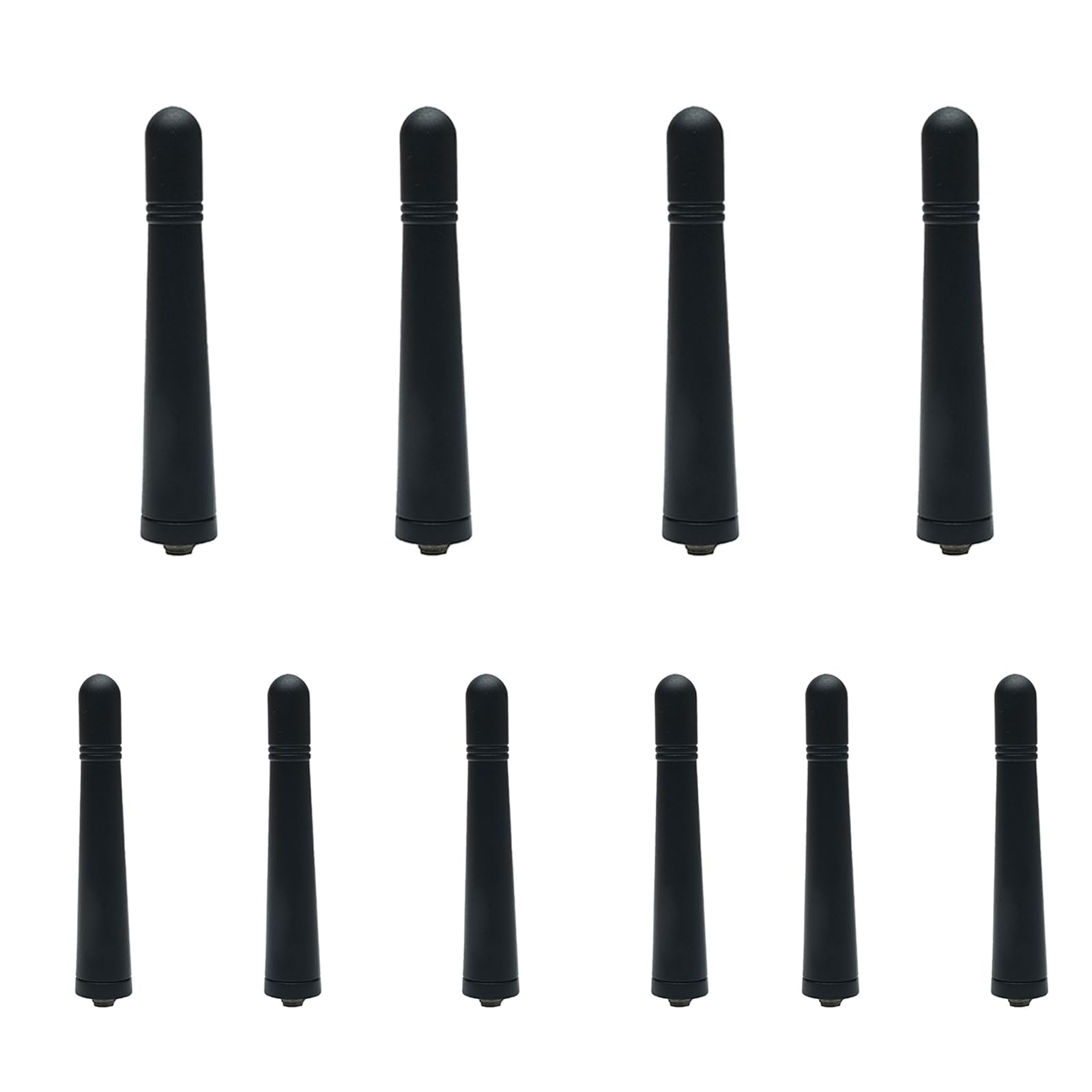 BVMAG KRA-23 UHF 400-470MHz Stubby Antenna for Kenwood TK-380 TK3170 TK-3180 TK-390 TK-3140 TK-3160 TK-3360 TK-3202 TK-3207 TK-3217 TK-3302 TK-3300 TK-3306 Walkie Talkie Two-Way Radio 10pcs