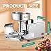 Newhai 450W Electric Tomato Strainer Commercial Tomato Milling Machine Stainless Steel Food Press Sauce Maker Food Squeezer Machine 110volt