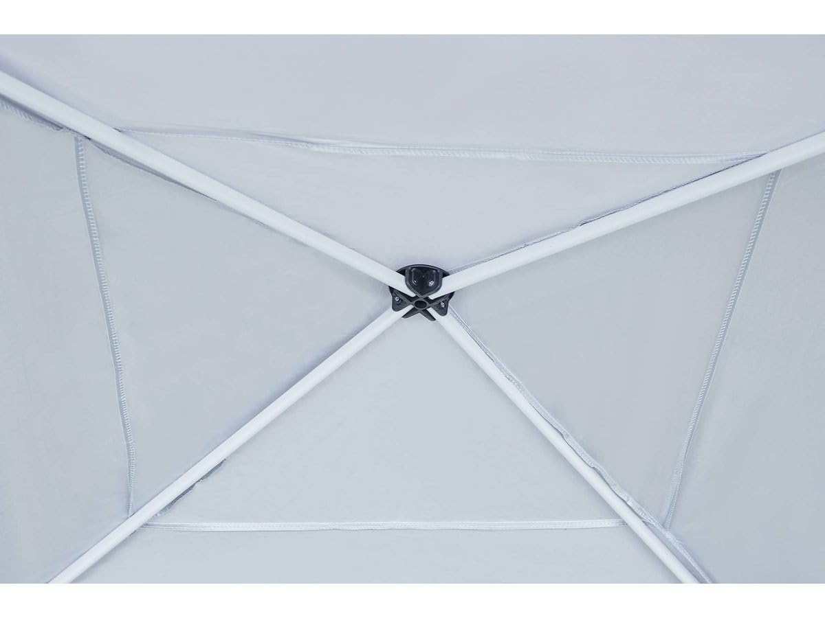 Gazebo da giradino "Svetlana 3" - 9 m² - 3 x 3 m - Bianco