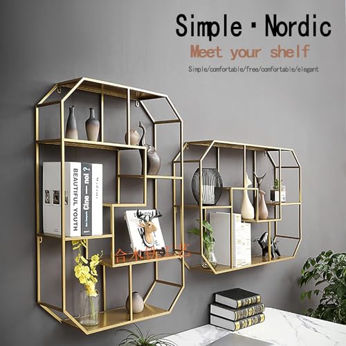 Estantería de pared resistente de gran capacidad con diseño minimalista para libros de texto 5
