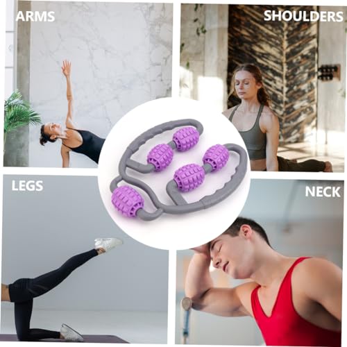 GARVALON Rodillo Multifunción para Piernas para Relajación Muscular y Fitness diseño portátil sin agarre para pierna y modelado miniatura 4