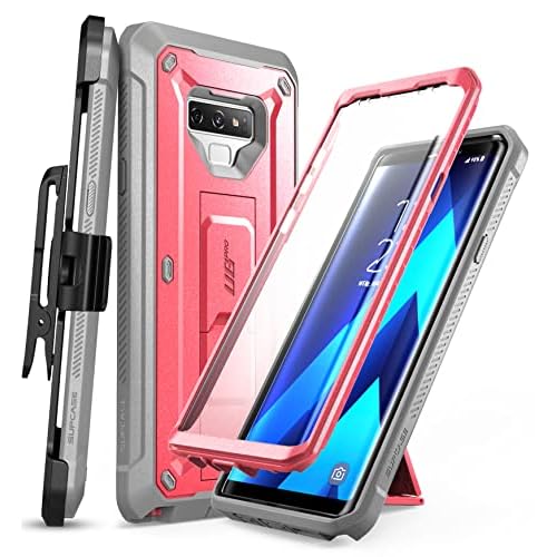 SUPCASE for Galaxy Note 9 Case with Screen Protector (Unicorn Beetle Pro), [Built-in Stand & Belt Clip] Heavy Duty Full-Body Rugged Holster Protective Phone Case for Samsung Galaxy Note 9 20
