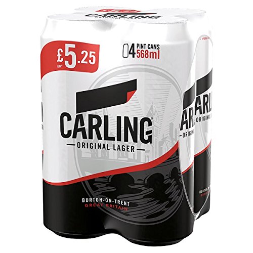 Carling Original Lager 4 x 568ml (Pack of 6 x 4x568ml)