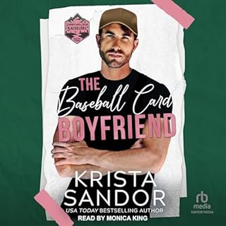 The Baseball Card Boyfriend Audiolibro Por Krista Sandor arte de portada