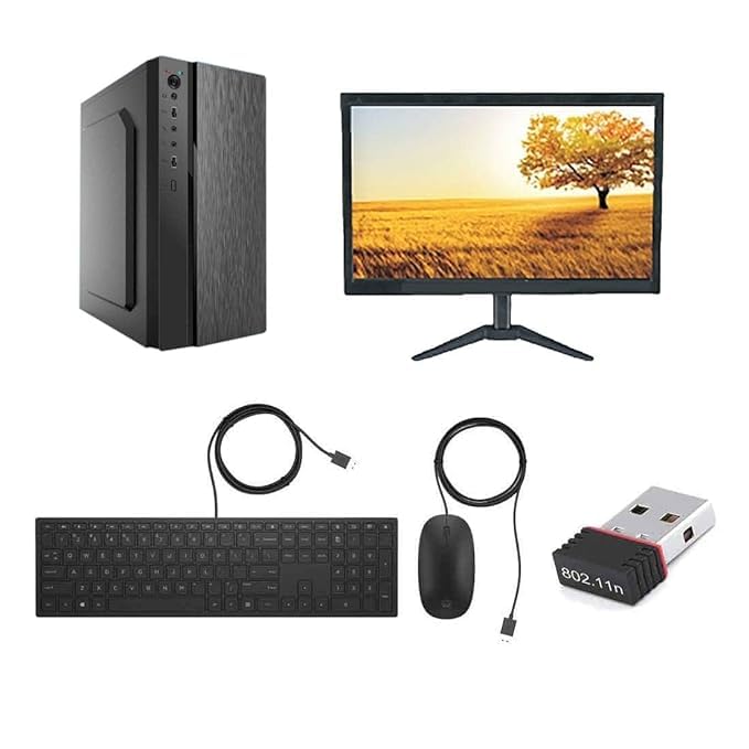 Desktop Assembled Intel Core i3 6Th Gen | 19Inch Monitor| ATX Cabinet With SMPS (8 GB DDR3 RAM/256 GB SSD/Keyboard Mouse/Wi-Fi/Bluetooth | Windows 10 Pro Original With MS OfficeÂ… (B0CZLXQ9PN) Amazon Price History, Amazon Price Tracker