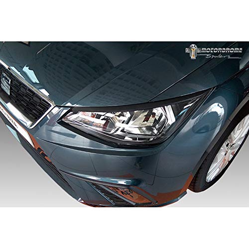 Casquettes de phares pour Seat Ibiza 6F 2017+ en plastique ABS brut à peindre