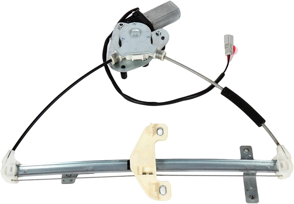 Rear Left Passenger Side Power Window Regulator with Motor Fits for 2001-2005 For H-onda Civic Replace741-744