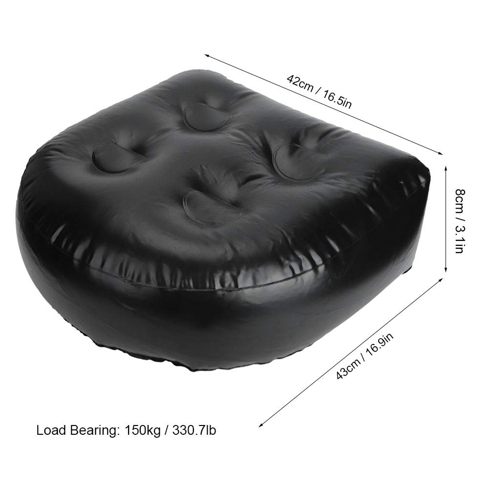 HAOHIZE Inflatable Seat Cushion, Bleacher Cushion Pressure Relief Seat Cushion Stadium Seat Cushion Car Pad Office Chair Camping Seat Cushion PVC SPA Cushion Air Mat for Hot Tub