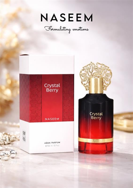 Image of NASEEM Oriental Collection (55ml) | Luxury Perfume for Women | Natural, Alcohol Free, Long Lasting Fragrance (Crystal Berry)