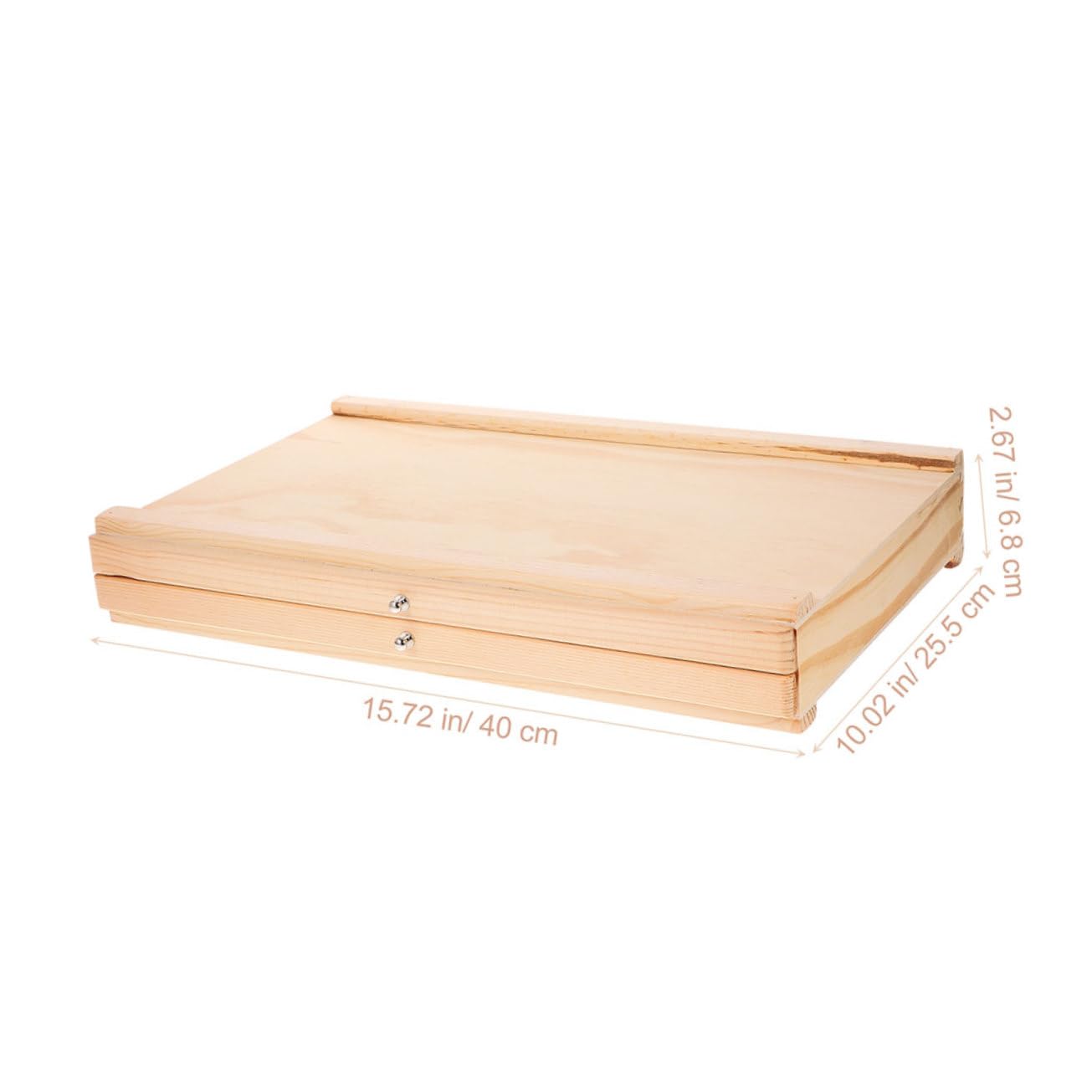 Boîte de Rangement pour Matériel D’art en Bois, Portable, à Tiroirs