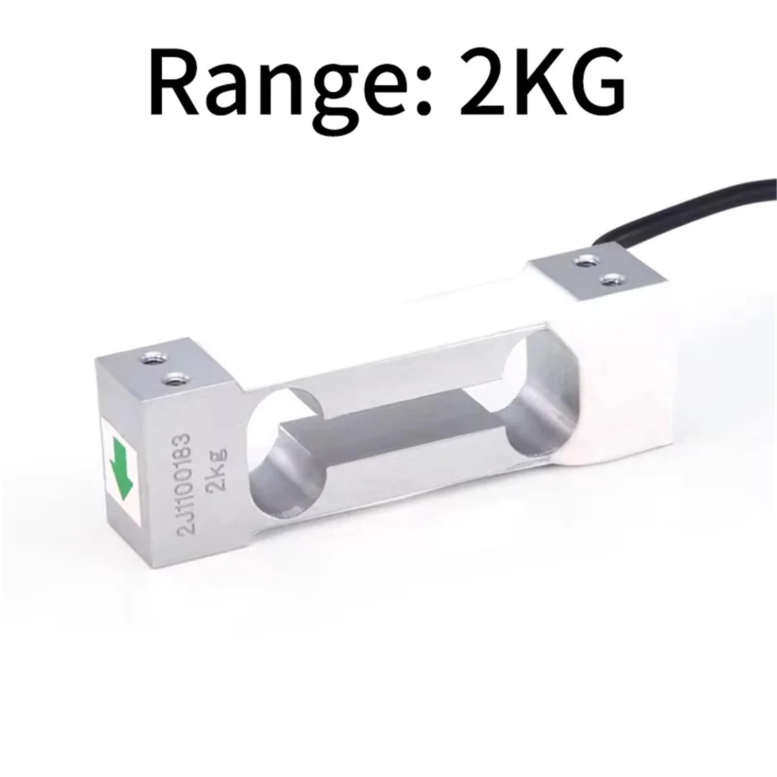 Célula de carga con sensor de pesaje de punto único de aluminio de alta precisión P70, 1 unidad, for balanza electrónica, báscula de precios, plataforma pequeña(2KG)