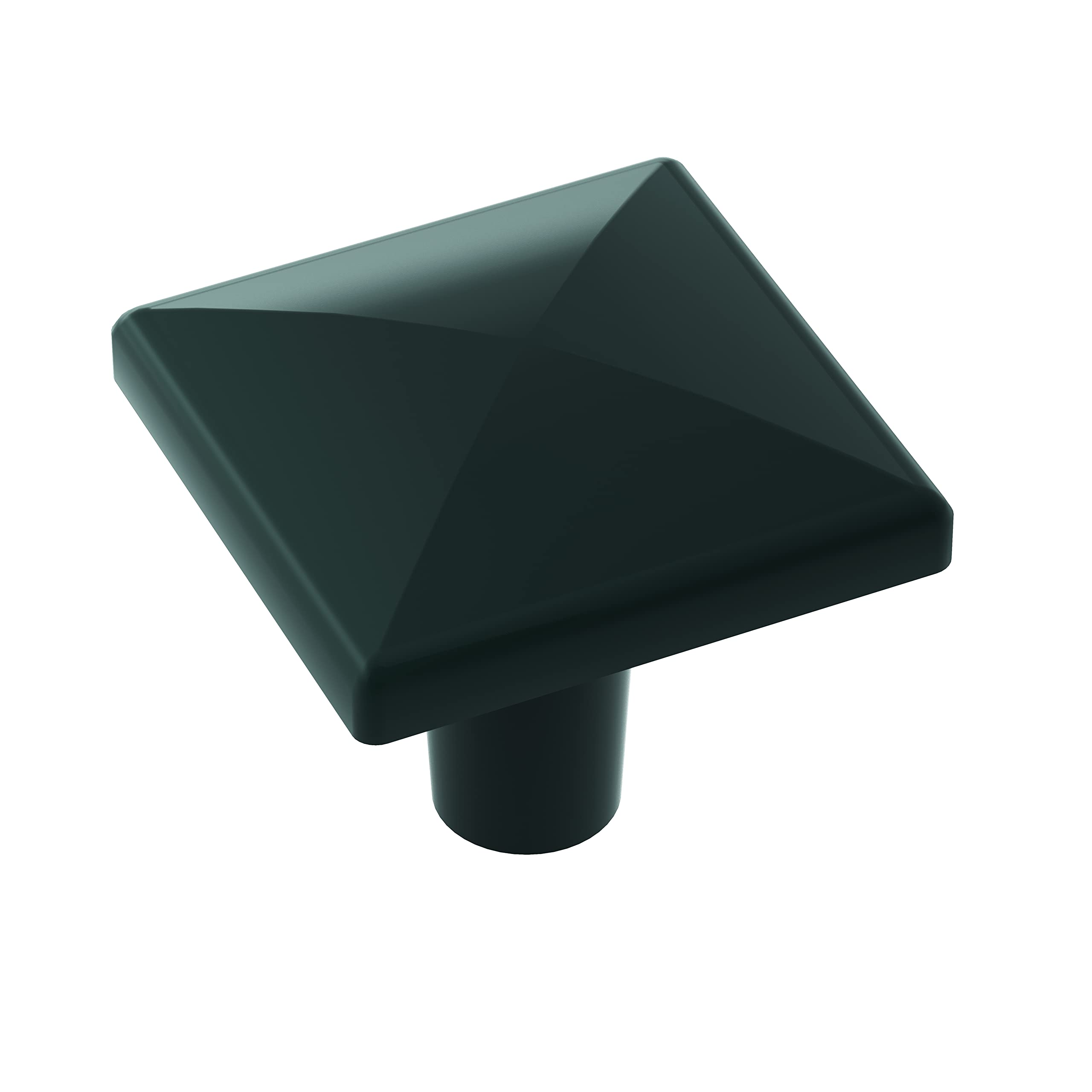 Amerock, Black, 1-1/8 in (29 mm) Length