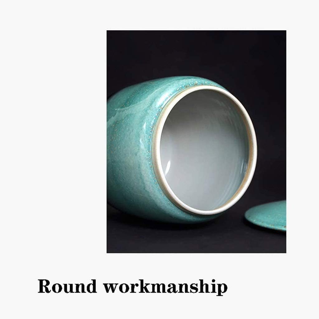Large Cremated Casket, Small Coffin, Kiln Ash, Closed Burial Pot, Ceramic Cremation, for a Small Number of People or Pets (Size : 35 * 26CM) ()