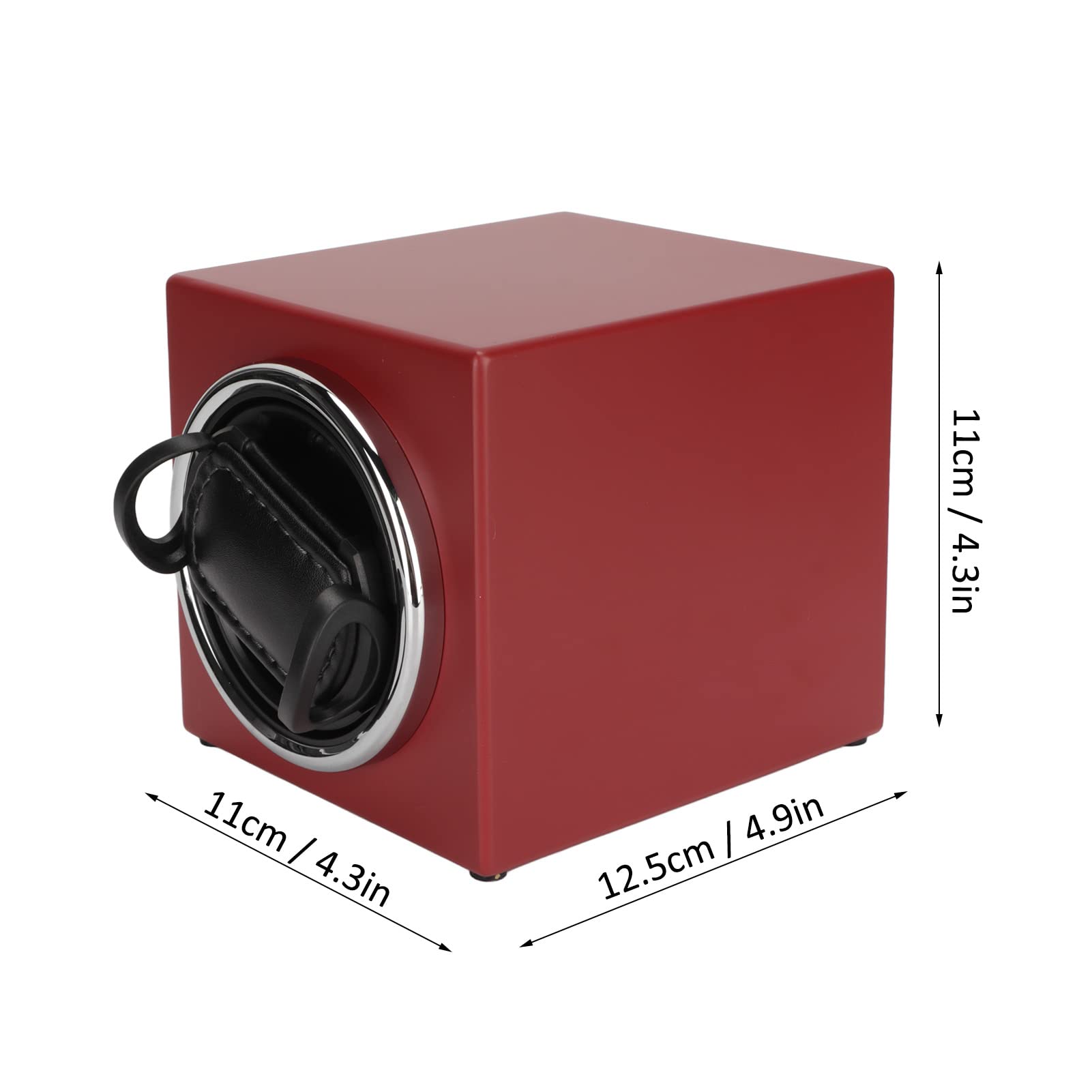 Cocoarm Orologio Automatico Caricatore, Rosso Opaco